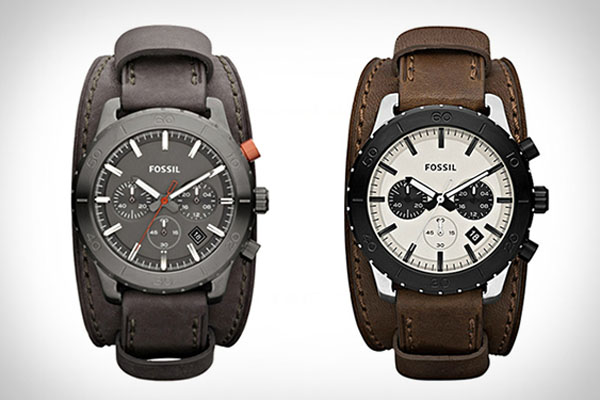 /stylish-watches-with-interchangeable-leather-strap -keaton-leather-watch-by-fossil